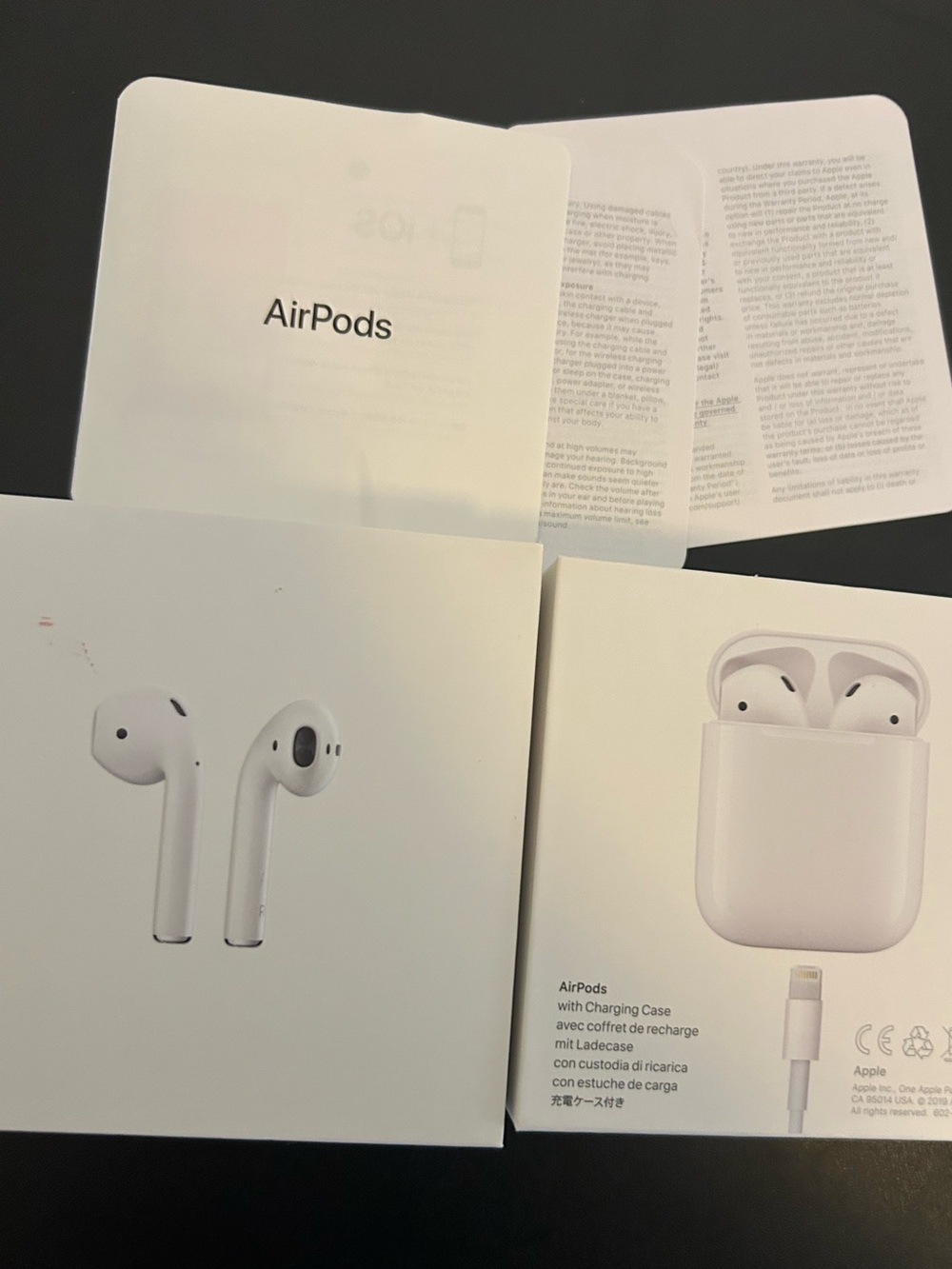 Apple White AirPods BOX ONLY